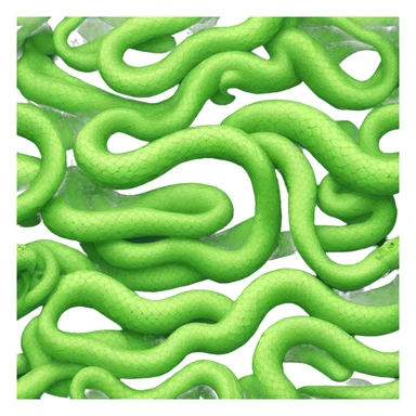 serpente nero sticker