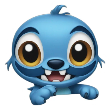 Stich coca sticker