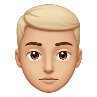 Side eye squinting sticker