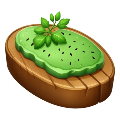 smelly green pork steak sticker