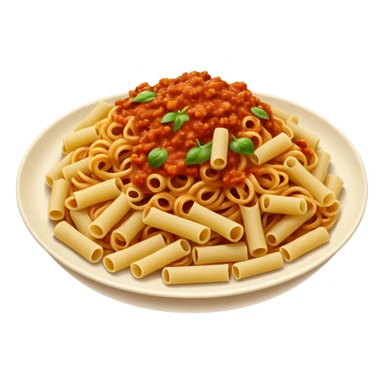 pasta bolognese sticker