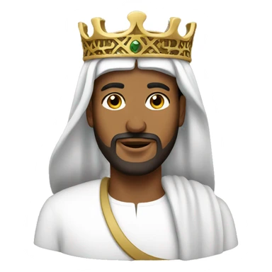 Arabic king sticker