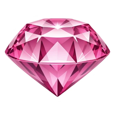 Pink diamond emoji I want only the emoji not a picture sticker