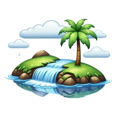 Wet scenery  sticker