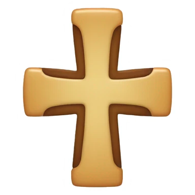 Make a Methodist cross  sticker