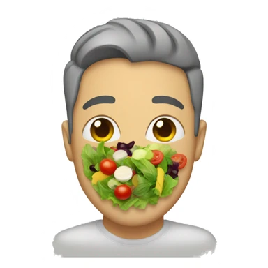 Tossed salad sticker