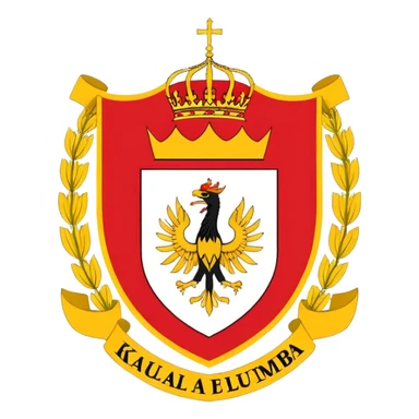 Kuala lumpur flag sticker