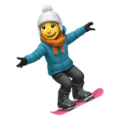 Birthday snowboarding   sticker