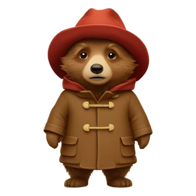 paddington bear sticker