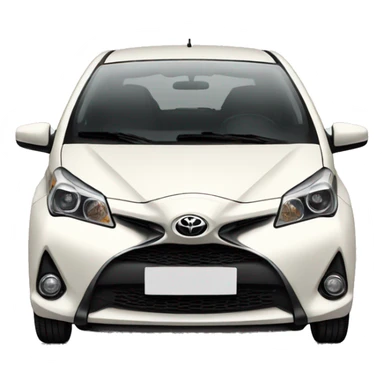 Coche Toyota yaris sticker