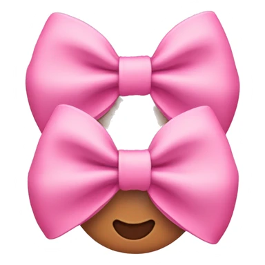 Cute pink bows sticker