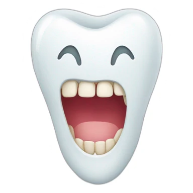 missing tooth sticker