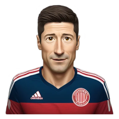 robert lewandowski sticker