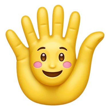 Fingers and toes crossed emoji sticker