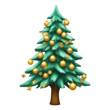 New year tree  sticker