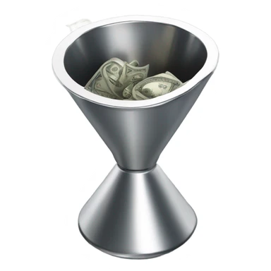 Sales funnel money sticker