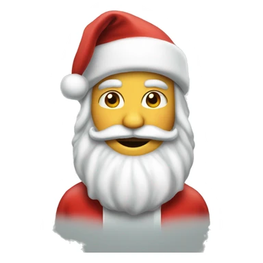 Santa clause Christmas wonderful sticker