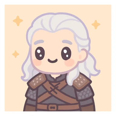 Geral of Rivia from Witcher 3 sticker