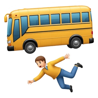 Throwing someone under a bus sticker