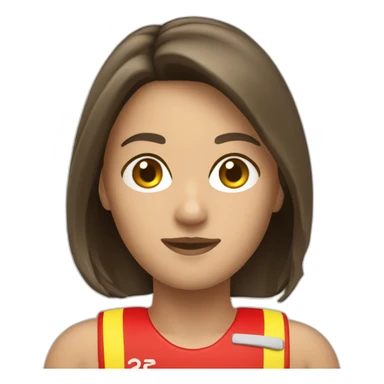 Lifeguard, Female, brunette sticker