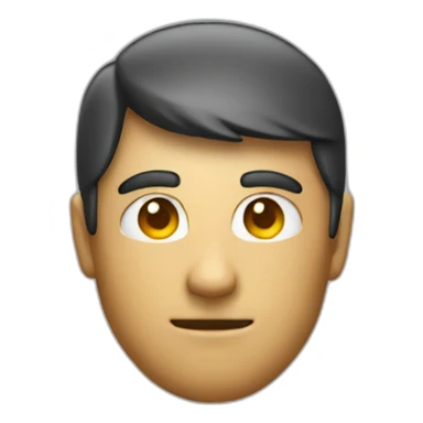 apple hacker blur face sticker