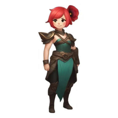 POPPY from league of legends thicc sticker