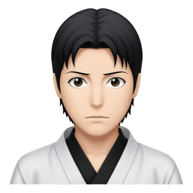 aizen from bleach anime sticker