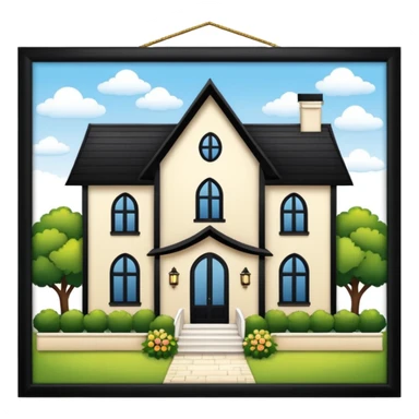 wedding house sticker