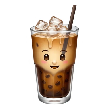 iced coffee sticker