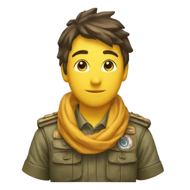 Foulard scout (objet) sticker