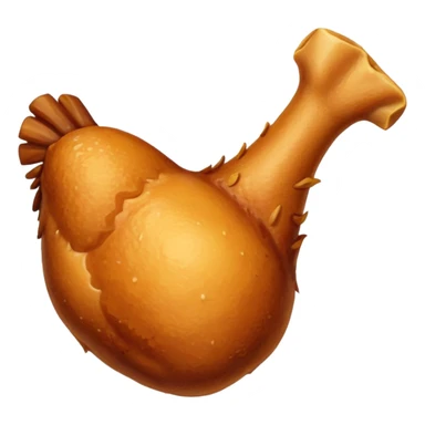 chicken fry leg sticker