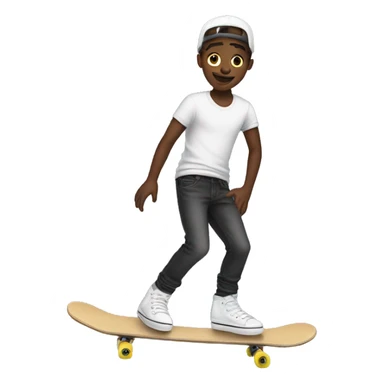 Skater boy sticker
