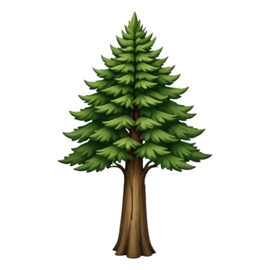 elegant royal cypress tree sticker