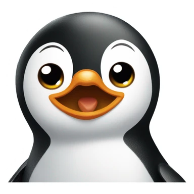 Pingüino tierno sticker