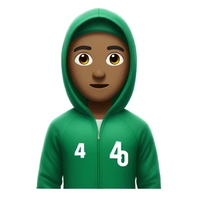 gi-hun from squid game sticker