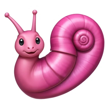 snail + heart sticker