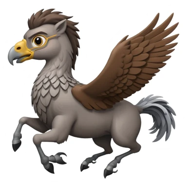 harry potter riding buckbeak sticker