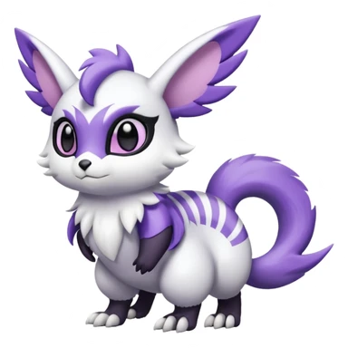 Shiny Furret-Absol-Noibat-Hybrid (Full body) sticker
