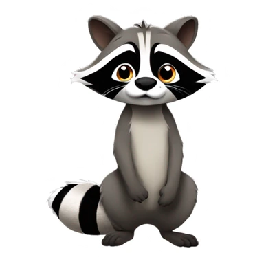 Raccoon, Disney, Meeko sticker