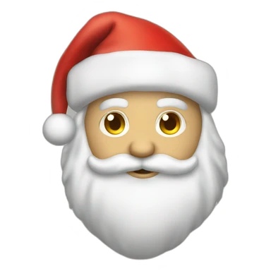 Volley babbo natale sticker