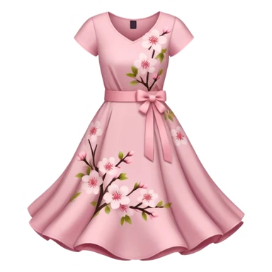 A cute Sakura dress  sticker