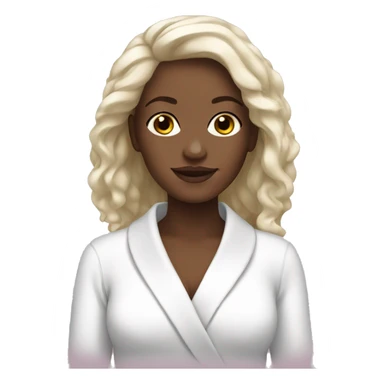 Spa white girl sticker