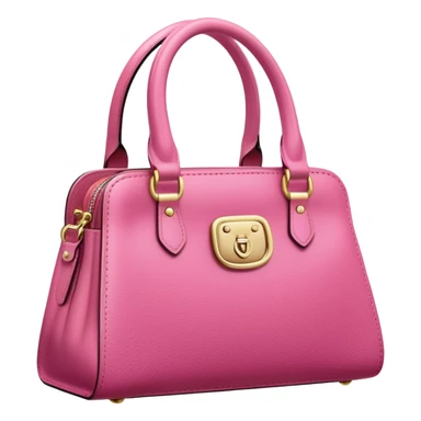 Pink hangbag sticker