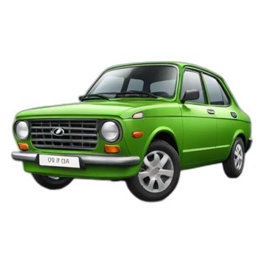 Voiture modèle i20 hyundai vert fougère sticker