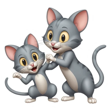 Tom and jerry sticker