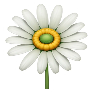 daisy flower plant sticker