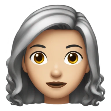 head Black Widow sticker