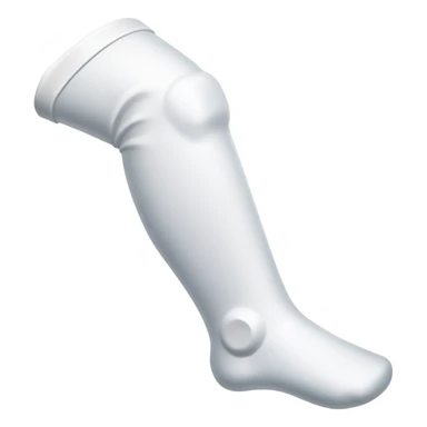 Full leg cast sticker