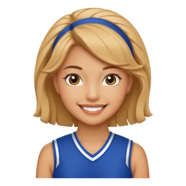 cheerleader sticker