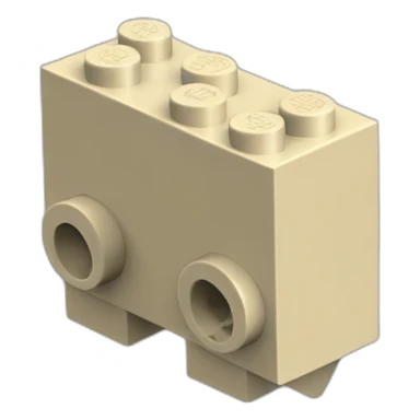 lego brick 2x4 3D sticker